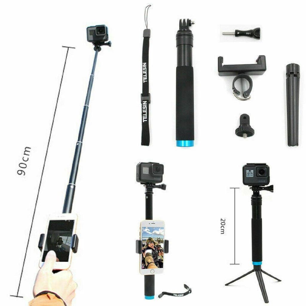 Selfie Stick Tripod Strap Stand Holder Mount for Phone 7654 Series Camera, GoPro, Hero,