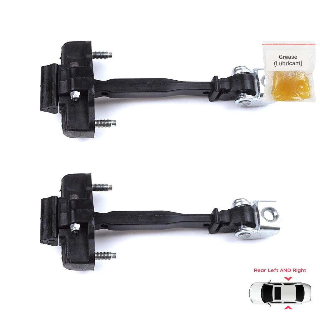 BDP1319-1 2 Pieces Rear Door Hinge Stop Check Strap Limiter for Peugeot 208 e-208 Opel Corsa F Corsa-e 2019-On 9823211180