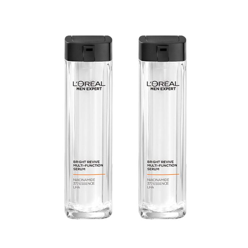 Loreal Paris Мужская Эссенция, Увлажняющая, Увлажняющая, Любой Тип Кожи, , Подарок на День Рождения для Парня Мужская Отбеливающая Многофункциональная Эссенция-50мл2 белый