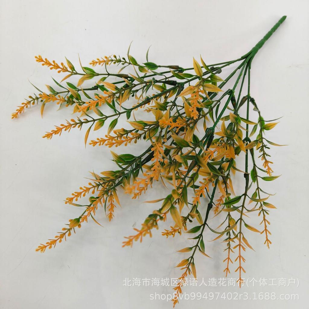 Simulation Of Horsetail Lavender Bouquet Wedding Flower Simulation Grass Living Room Home Office Desktop Flower Arrangement