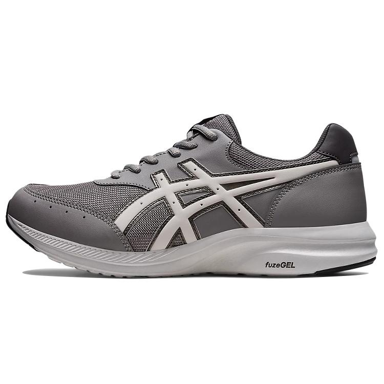 

New Asics Gelfan Walker Anti Slip Wear Resistant Low Top Running Shoes Men s Gray White 4E Width 1291A042-020 42