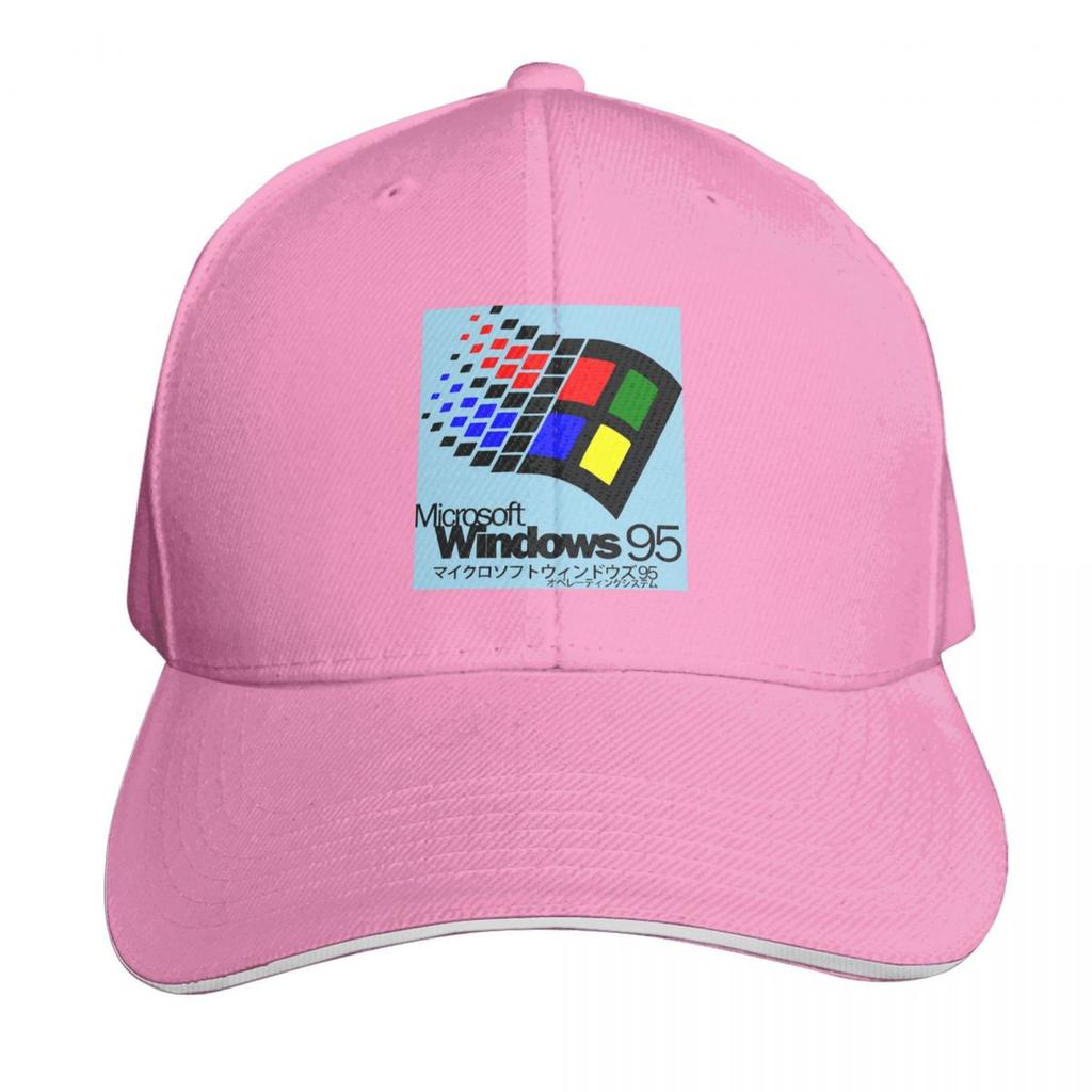 Windows 95 Geeks Nerd Cap Fashion Casual Baseball Caps Adjustable Hat Hip Hop Summer Unisex Baseball Hats