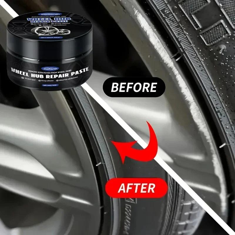 Wheel Hub Repair Paste, Remove Scratches From Car Rims, Restore Shine & Refurbish Wheels