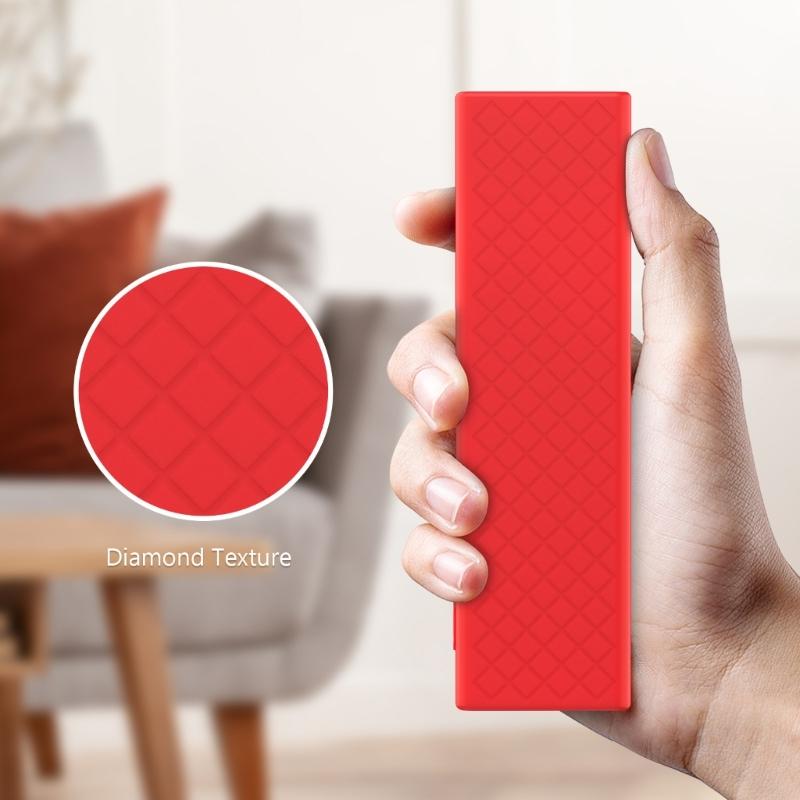 Soft Silicone AntiSlip Cover For Lingxi Remote Controller 2nd Gen TV Remote Precise Cutout Full Protections Easy Grip