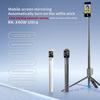Handheld RC Selfie Stick with Screen Telescopic Record Tool Automatically Pops Up Anti-Shake Selfie Vlog Monitor for Smartphone
