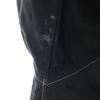 80s Vintage British Nylon Jacket XXL Black Food Deficiency Men's Used