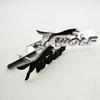 Cjdlpw1 3D Metal Black Chrome Logo Wolf Car Front Grille Badge Emblem For Ford Foucs ST Mustang GT Universal Auto Accessories