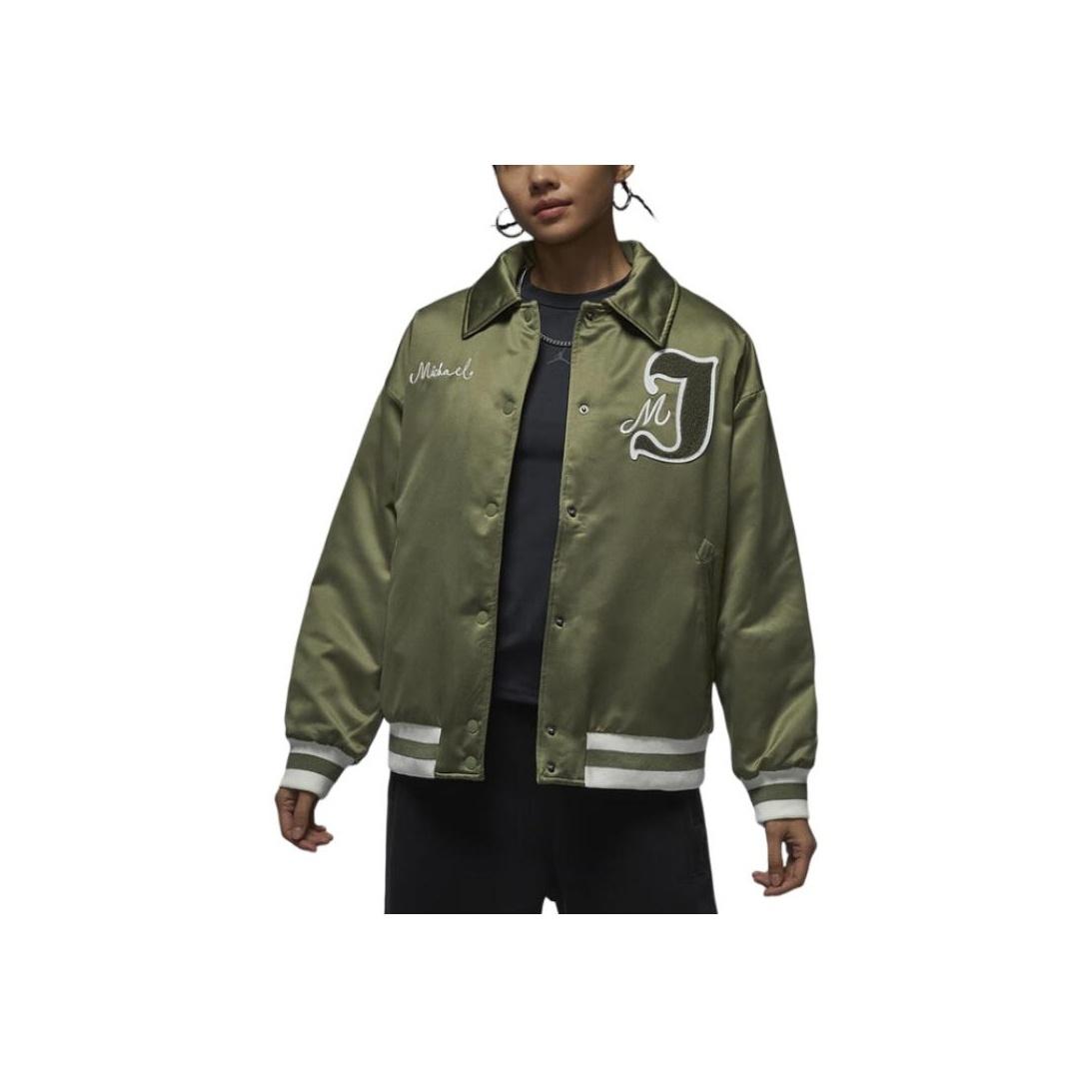 

Jordan Модная удобная универсальная рубашка поло куртка женская куртка зеленая FV7138-222 S