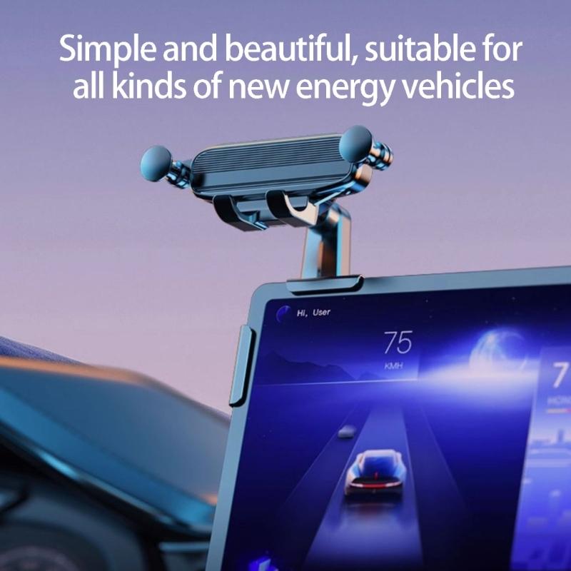 Adjustable Universal Ball Head Phone Holder for Car Dashboards with Silicones Without Residues Adhesive Auto Locking