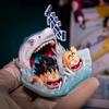 6.5cm/2.6in Anime Dragon Ball Z Son Goku Krillin Shark Attack Water Escape Figure Collectible DBZ Action Figure