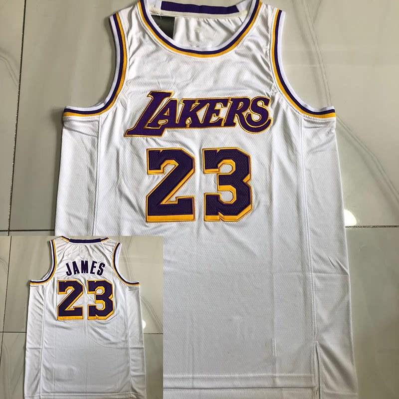 LeBron James Basketball Jersey Set NBA Team Uniforms Lakers 76ers Heat Cavaliers 23 6 Number Custom Stitched Sportswear
