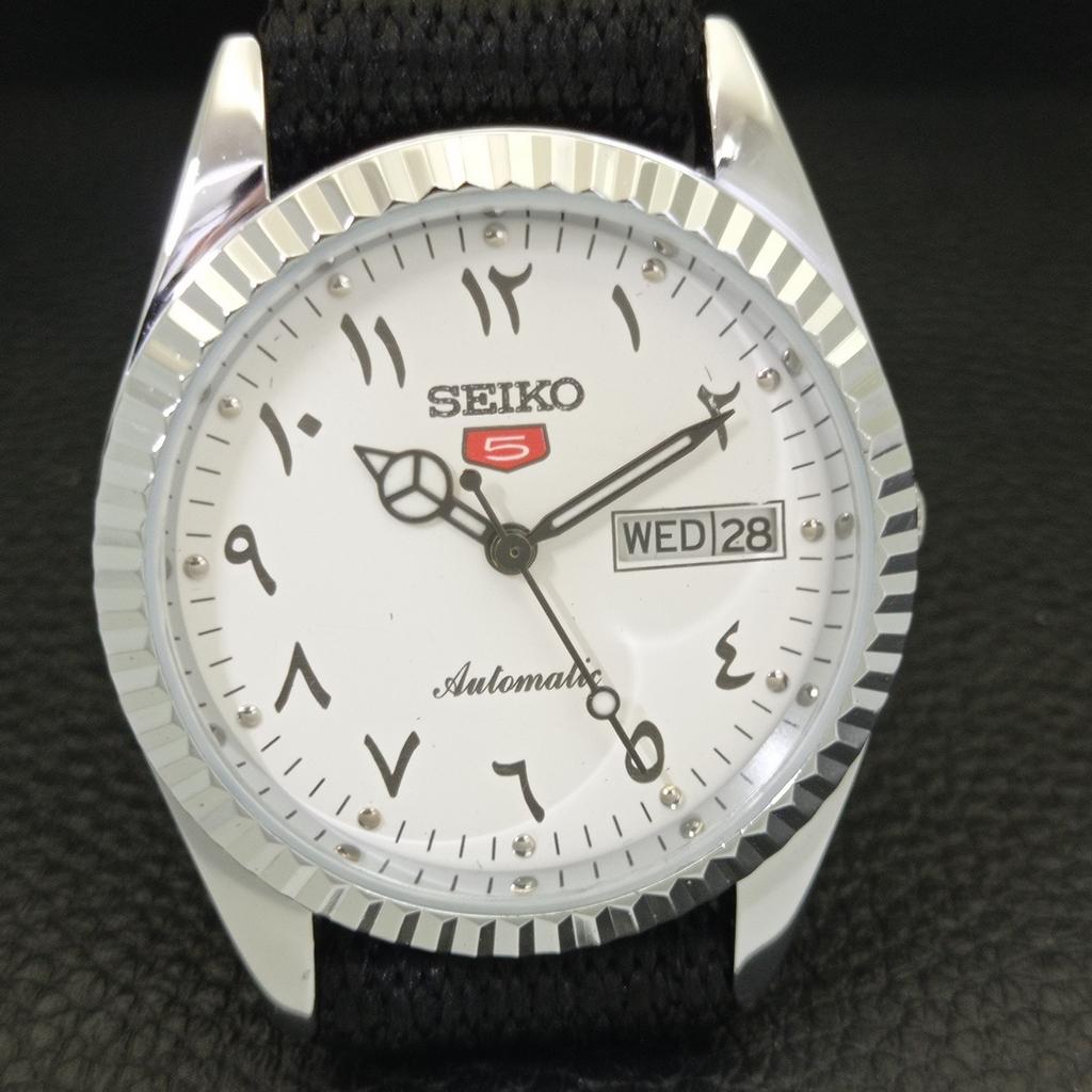 REFURBISHED VINTAGE SEIKO 5 AUTOMATIC 6309A JAPAN MENS ARABIC WATCH a441485-5 Sk-a441485