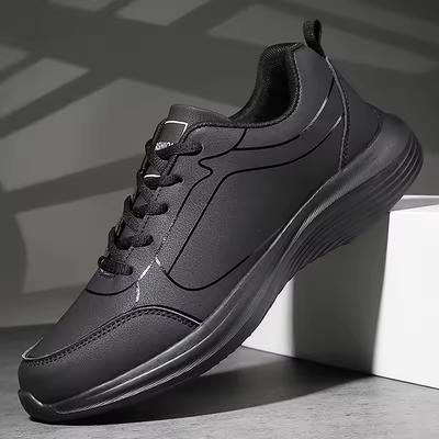 Men Running Shoes Male Sneakers Anti-slip Breathable Men's Walking Shoes Lace Up Soft Casual Shoes Lightweight