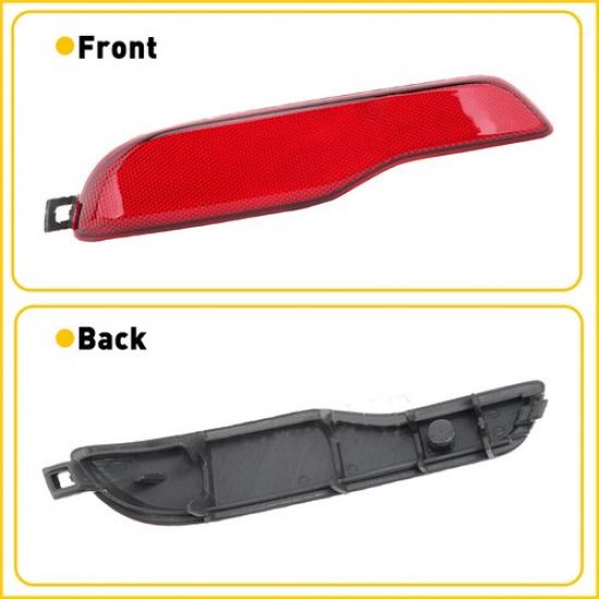 For 2014-2018 Jeep Cherokee Left Driver Side Rear Bumper Reflector Light Case