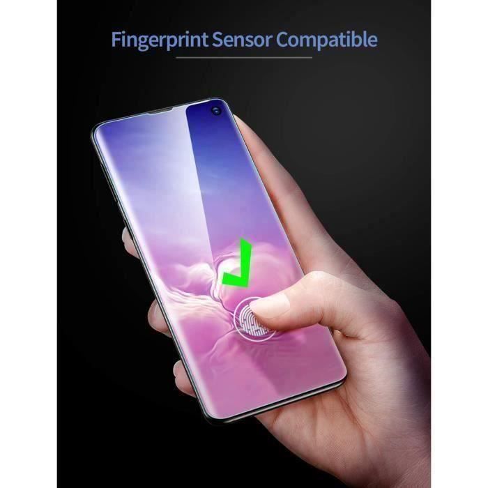 Film protection ecran pour samsung galaxy s10 plus, protecteur d'écran en tpu souple pour samsung galaxy s10+ (2019) 6,4 pouc i016d7