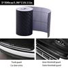 High-quality Nano 3D Carbon Fiber Car Stickers For Door Protection Trim Tape Sill 5CM Waterproo M3J9