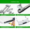 Thickened Under Desk Keyboard Tray Adjustable Slide Keyboard Stand Keyboard Storage Drawer  Home