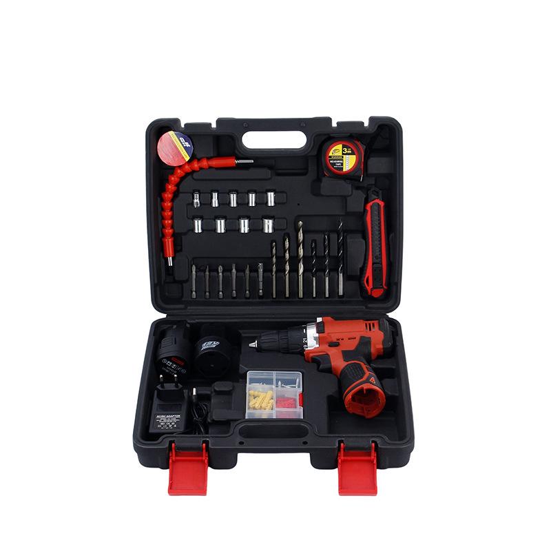 High-Power Portable Handheld Electric Screwdriver & Impact Drill for Wood Drilling