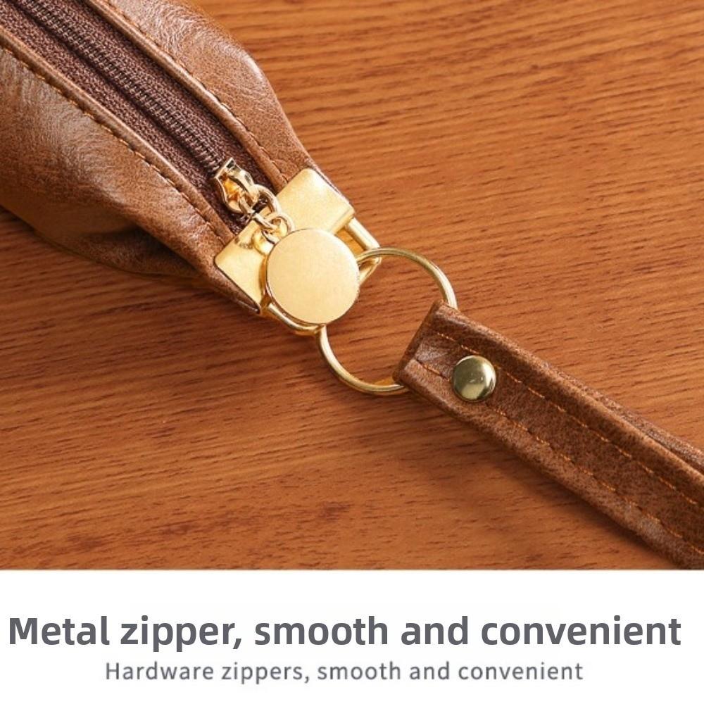 Compact Earphones Lipstick Storage Bag Casual Style Portable Coin Purse Cash