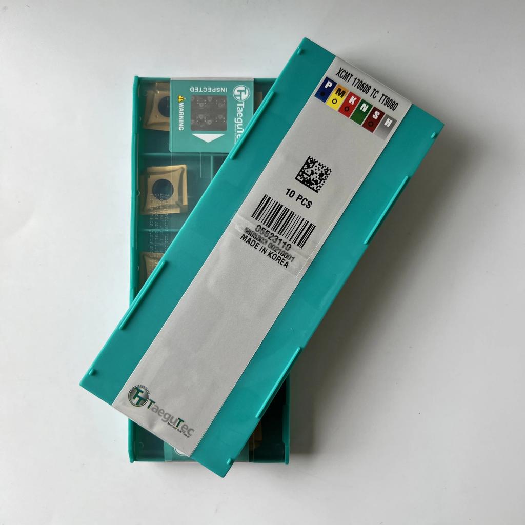XCMT170508TC TT9080 / Industrial Indexable Carbide Inserts 10 Pcs