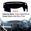 Car Dashboard Cover Non Slip Pad For Ssangyong Rodius 2007 - 2018 Auto Car Dash Mat Sun Shade Pad Anti-UV Cushion