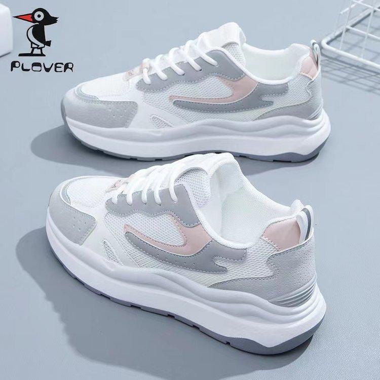 

Женская обувь Форрест Гамп 2025 новая весна универсальная повседневная обувь корейская версия студенческие маленькие белые туфли цветная интернет-знаменитость 40 серый