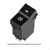 24V Truck Button Switch Directly Replace Repair Parts Easy to Install Accessories on Off