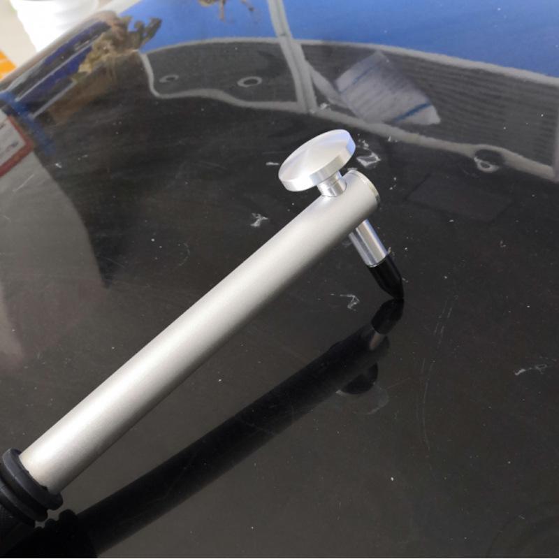 Car Dent Repair Hammer with Pointed, Flat, and Round Heads - Includes 8 Replaceable Heads, Ideal for Bumper and Dent Shaping.