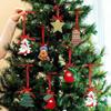 10Pcs Stockings Acrylic Christmas Ornaments Hanging Christmas Decoration  Home Party Supplies