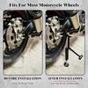 Universal Swingarm Lift Frame Labor Saving Motorcycle Kickstand  Maintenance Stand