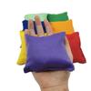 5Pcs Children'S Throwing Small Sandbags Solid Color Double-Layer Ieak Proof Sandbags Thickened Canvas Kindergarten Toy
