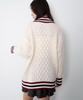 WEGO Over School Size White Ivory Women's Knit, F,