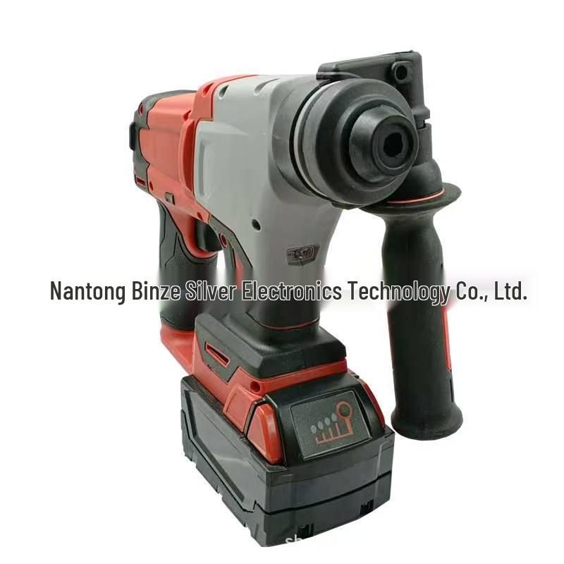 22mm Brushless Lithium Battery Cordless Hammer Drill with High-Power Impact for Industrial Concrete