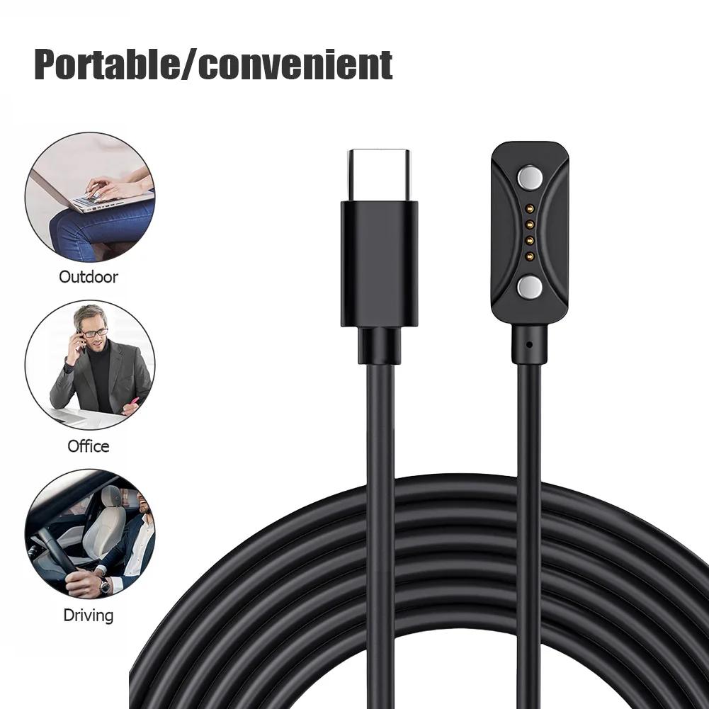 USB C Charging Cable Cord 1M Charger Cable 5V 1A Portable Power Adapter Smart Watch Charging Cable for Polar Pacer/Pacer Pro