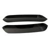 For Oettinger Style Car Roof Spoiler Extentions Flaps Rear Wing for VW Polo Golf 6 7 MK6 MK7 7.5 R GTI GTD R-LINE Glossy Black