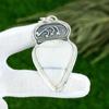 Sisters Day Sale Pear Porcelain Jasper Stone 925 Sterling Silver Pendant Jewelry