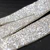 DIY Decoration Sticker White Car Phone Decoration Crystal  Ribbon Length 1 Yard / 90 Cm Rhinestone Ribbon For Party