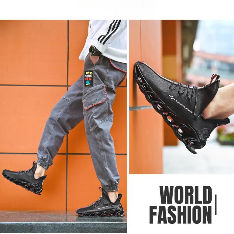 Мужские ботинки Новые зимние тапочки Мужская обувь Водонепроницаемые нескользящие — фото 8