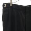 after six 70s Made in USA Vintage Slacks pants 42-3-4 black Biggs Men's Used