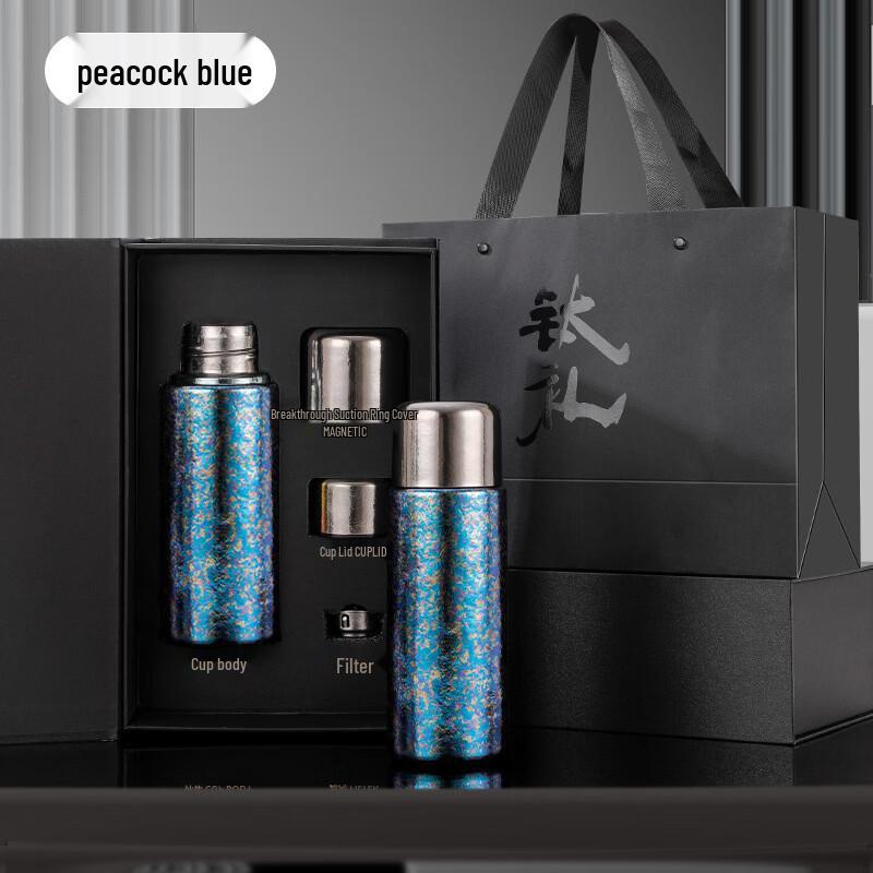 Shangqi Titanium Portable Insulated Temperature Display Mug