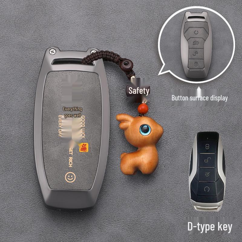 BYD Key Case for Han, Qin Plus DMI, Song Pro, Song L, Tang, Yuan, Destroyer 05, Seagull, Dolphin, Seal 06