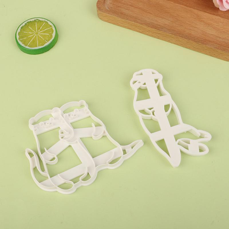 

1Pc Sea Otter Shape Cookie Cutters 3D Plastic Baking Biscuit Mould Diy Fondant Cookie Stamp Pastry Cake Decorating Tools