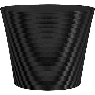 Blumentopf - GARDEN ID - Green Care Sense Schwarz-Anthrazit - 50 x 41 cm - 10 Jahre Garantie - 100% recycelt - UV- und Frostbeständigkeit