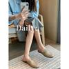 [Shei Su Yinyin] Kasi Cocktail Party~ Horse title buckle bag head Muller slippers women's half drag wear sandals