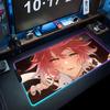 chang li Mouse Pad RGB Gaming Mousepad Big LED Pad PC Desk Mat Luminous Mouse Pad Large Keyboard Mats Table Rug With Backlit
