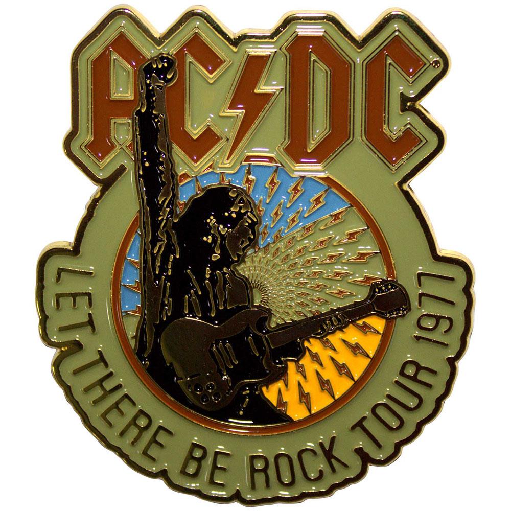 AC/DC Let There Be Rock Tour Â´77 Pin Badge