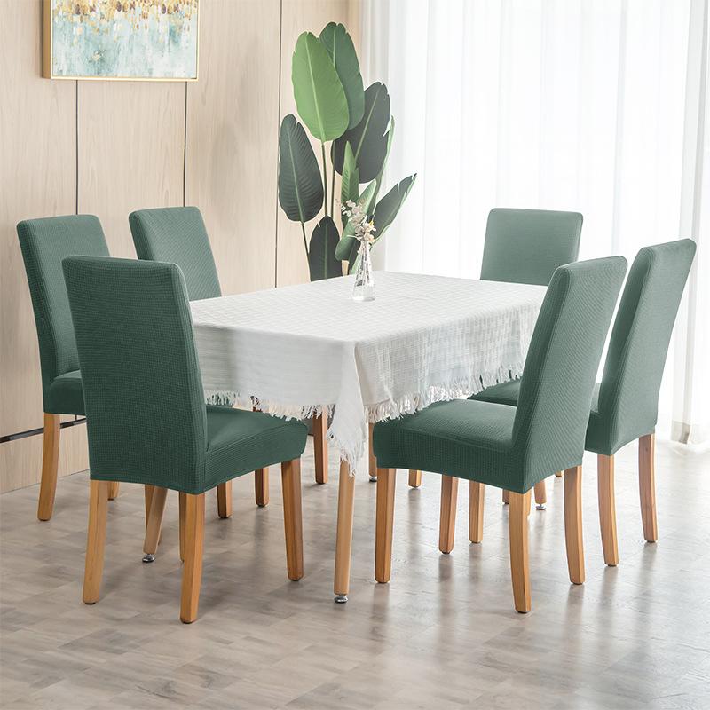 Huse pentru scaune din jacquard hidrofugă pentru sufragerie, bucătărie, nuntă, acasă, pentru banchet, huse pentru scaune anti-murdare, anti-zgârieturi.