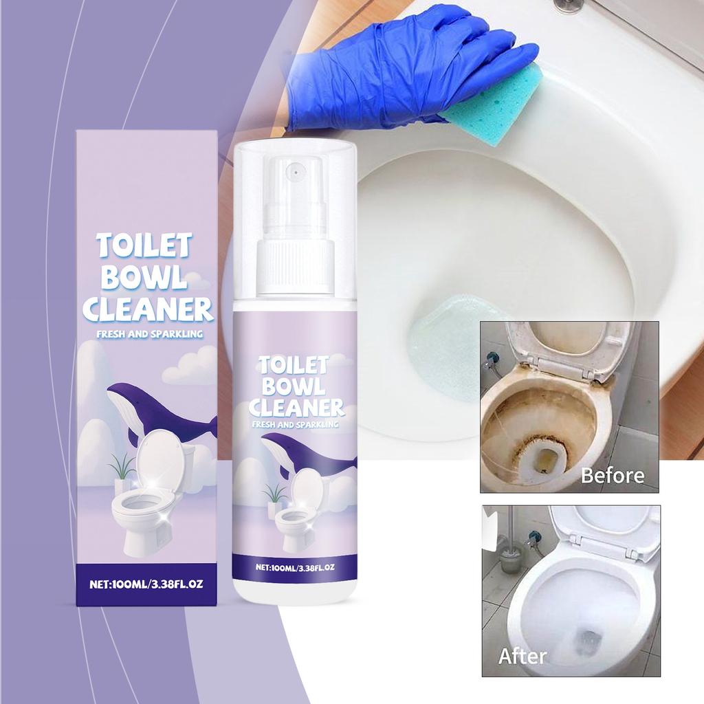 Toilet Decontamination Cleaner Cleans And Reduces Stains, Descaling, Cleans Without Damaging The Glaze Toilet Cleaner,100ML