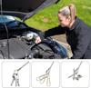 Flexible Magnetic Pickup Tool Extendable Magnetic Handheld Stick with Non-Slip Handle Retrieval Tools for Pick-up Screws Nuts