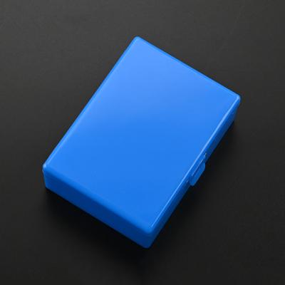 Transparente Aufbewahrungsbox aus Kunststoff für Poker-Spielkarten, kleine Kartenaufbewahrungsbox, Schreibtisch-Organizer-Box, Sortierbox, Schreibwaren